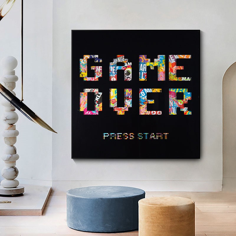 Canvas -Game over