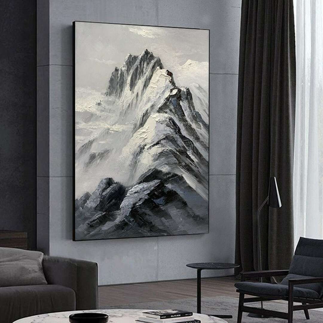 Painting Mountain range